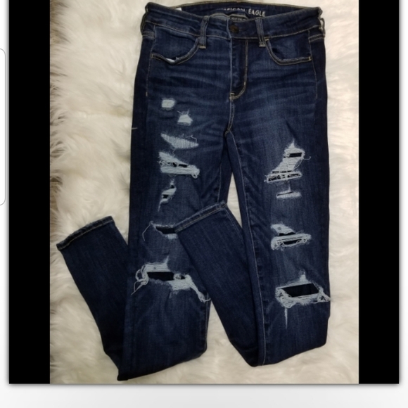 American Eagle distressed next level stretch jeans - Picture 1 of 6